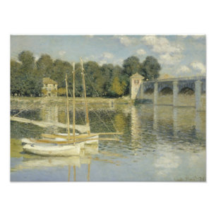 Claude Monet - Die argentinische Brücke Fotodruck