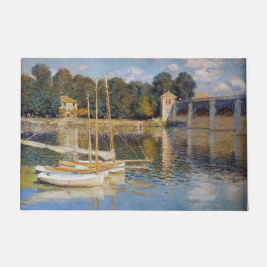 Claude Monet - Die argentinische Brücke Fußmatte (Vorderseite)