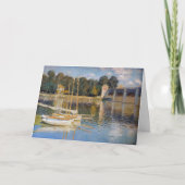 Claude Monet - Die argentinische Brücke Karte (Vorderseite)