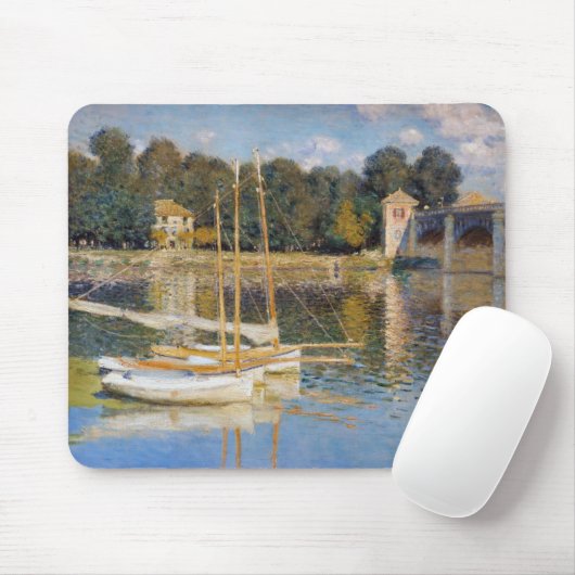 Claude Monet - Die argentinische Brücke Mousepad (Mit Mouse)