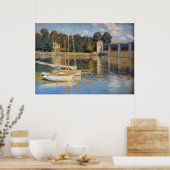 Claude Monet - Die argentinische Brücke Poster (Küche)