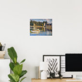 Claude Monet - Die argentinische Brücke Poster (Heimbüro)