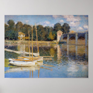 Claude Monet - Die argentinische Brücke Poster