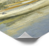 Claude Monet - Die argentinische Brücke Poster (Ecke)