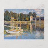 Claude Monet - Die argentinische Brücke Postkarte (Vorderseite)
