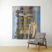 Claude Monet - Die argentinische Brücke Wandteppich (Beispiel)