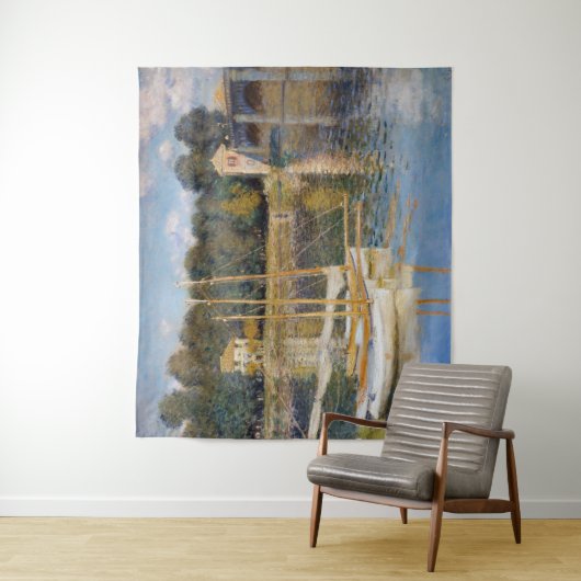 Claude Monet - Die argentinische Brücke Wandteppich (Beispiel)