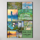 Claude Monet - Die berühmtesten Gemälde Poster (Vorne)
