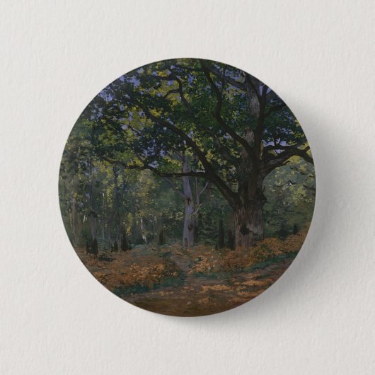 Claude Monet | die Bodmer Eiche, Button (Vorderseite)