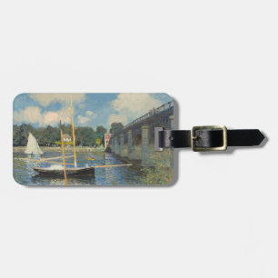 Claude Monet   die Brücke in Argenteuil Gepäckanhänger