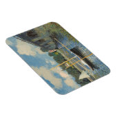 Claude Monet | Die Brücke in Argenteuil Magnet (Rechte Seite)