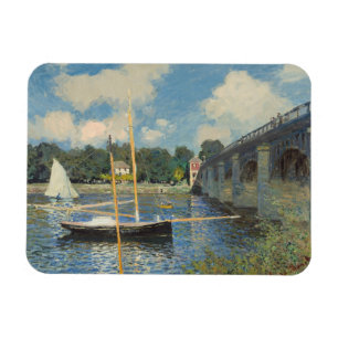 Claude Monet   die Brücke in Argenteuil Magnet
