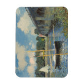Claude Monet | Die Brücke in Argenteuil Magnet (Vertikal)