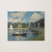 Claude Monet | die Brücke in Argenteuil Puzzle (Horizontal)