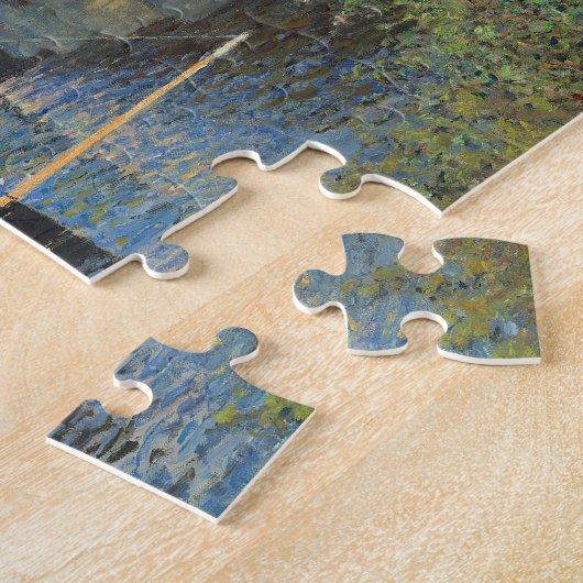 Claude Monet | die Brücke in Argenteuil Puzzle (Seite)