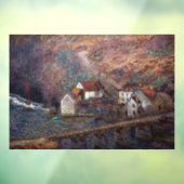 Claude Monet - Die Brücke in Vervy Fensteraufkleber (Blatt 3)