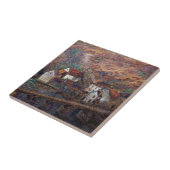 Claude Monet - Die Brücke in Vervy Fliese (Seite)