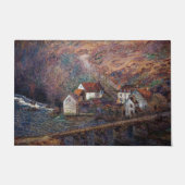 Claude Monet - Die Brücke in Vervy Fußmatte (Vorderseite)