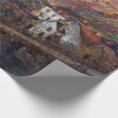 Claude Monet - Die Brücke in Vervy Geschenkpapier (Ecke)