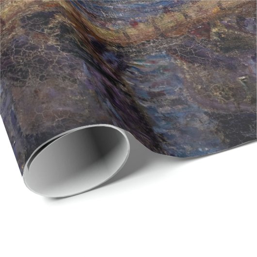 Claude Monet - Die Brücke in Vervy Geschenkpapier (Rolleneckpunkt)