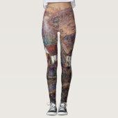 Claude Monet - Die Brücke in Vervy Leggings (Vorderseite)