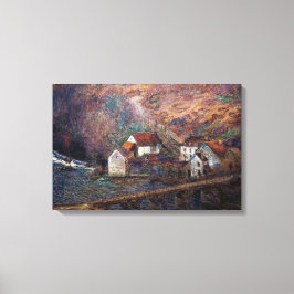 Claude Monet - Die Brücke in Vervy Leinwanddruck