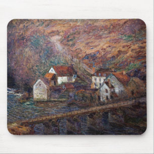 Claude Monet - Die Brücke in Vervy Mousepad