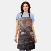 Claude Monet - Die Brücke in Vervy Schürze (Getragen)