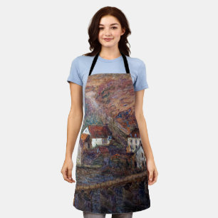 Claude Monet - Die Brücke in Vervy Schürze