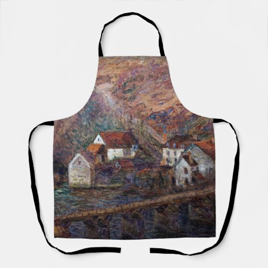 Claude Monet - Die Brücke in Vervy Schürze (Vorderseite)