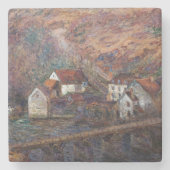 Claude Monet - Die Brücke in Vervy Steinuntersetzer (Vorderseite)