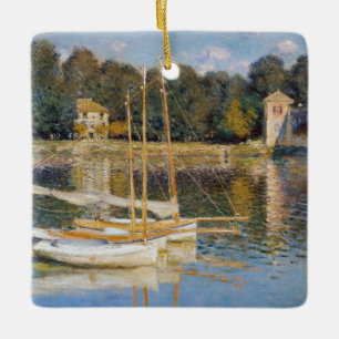 Claude Monet - Die Brücke von Argenteuil Keramikornament