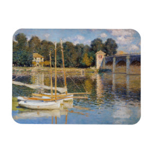 Claude Monet - Die Brücke von Argenteuil Magnet
