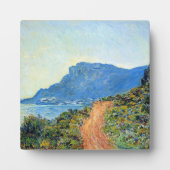 Claude Monet, Die Corniche von Monaco, Fotoplatte (Vorderseite)