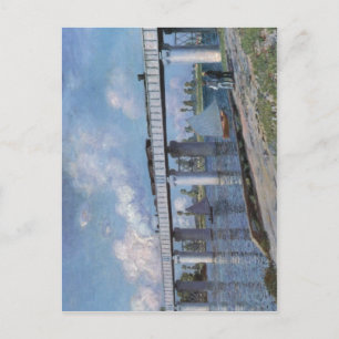 Claude Monet Die Eisenbahnbrücke bei Argenteuil 18 Postkarte