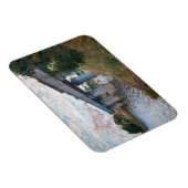 Claude Monet - Die Eisenbahnbrücke in Argenteuil Magnet (Rechte Seite)