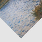 Claude Monet - Die Eisenbahnbrücke in Argenteuil Seidenpapier (Detail)