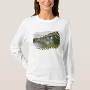 Claude Monet   die Eisenbahnbrücke in Argenteuil T-Shirt
