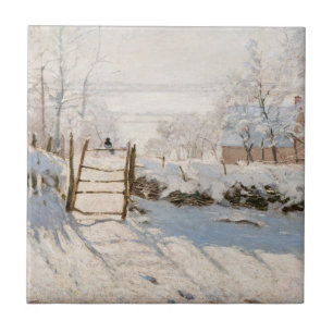 Claude Monet - Die Elster Fliese