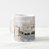 Claude Monet - Die Elster Kaffeetasse (Vorderseite Links)