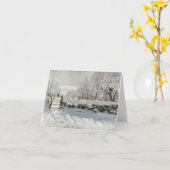 CLAUDE MONET DIE ELSTER KARTE (Gelbe Blume)
