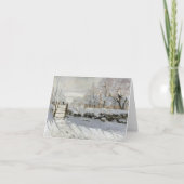 CLAUDE MONET DIE ELSTER KARTE (Vorderseite)
