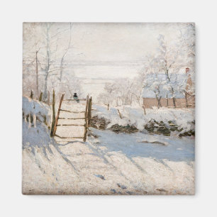 Claude Monet - Die Elster Magnet