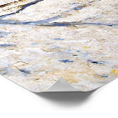 Claude Monet - Die Elster Poster (Ecke)