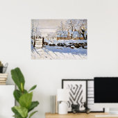 Claude Monet - Die Elster Poster (Heimbüro)