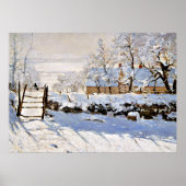 Claude Monet - Die Elster Poster (Vorne)