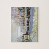 Claude Monet - die Elster Puzzle (Vertikal)