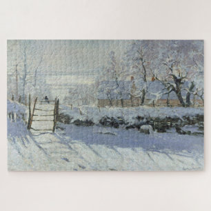 Claude Monet Die Elster Puzzle