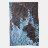 Claude Monet - Die Felsen an der Wilden Küste von  Geschirrtuch (Vertikal)