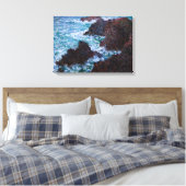 Claude Monet - Die Felsen an der Wilden Küste von  Leinwanddruck (Insitu (Schlafzimmer))
